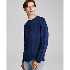And Now This Mens Textured Stripe Knit Sweater, NWT
